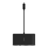Belkin AVC005BTBK Hub διασύνδεσης USB 3.2 Gen 1 (3.1 Gen 1) Type-C μαύρο