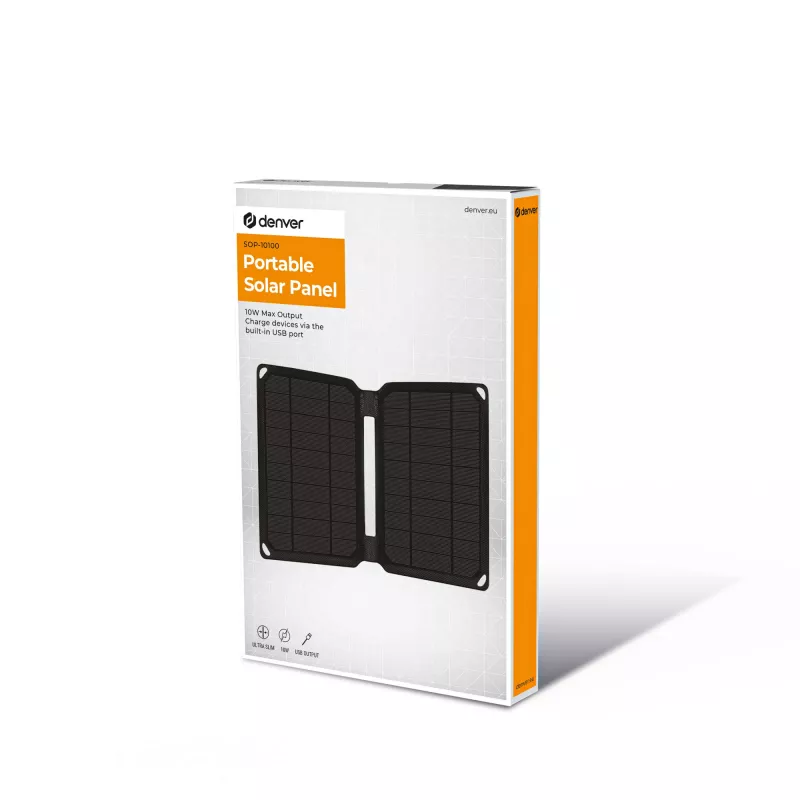 Ηλιακό πάνελ Denver PPS-42000 10 W μονοκρυσταλλικού πυριτίου USB
