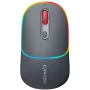 Canyon MW-22 2in1 RGB ασύρματο ποντίκι - Γκρι - Bluetooth/RF - 1.600 dpi - επαναφορτιζόμενο