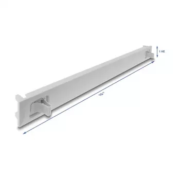 Τυφλό κάλυμμα DELOCK 67274 — ABS γκρι αξεσουάρ rack, 1 τεμ.