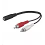 Καλώδιο ήχου Microconnect AUDALH02 0,2 m 2 x Cinch 3,5 mm κόκκινο