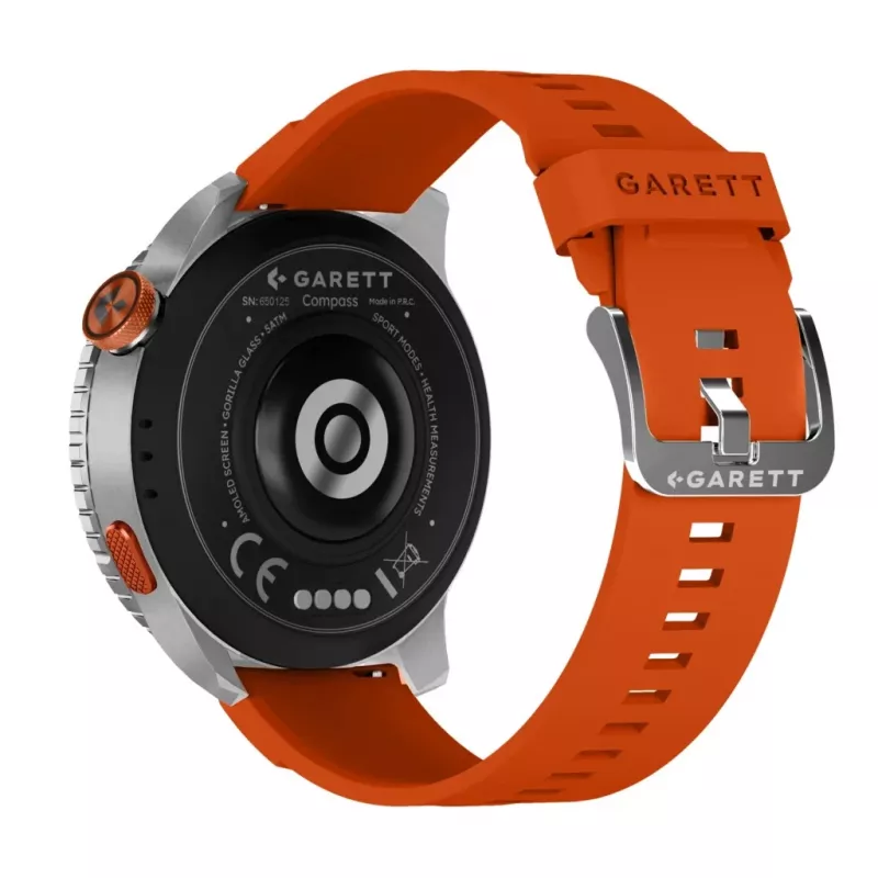 Smartwatch Garett Compass GPS ασημί — Garett Compass GPS ασημί