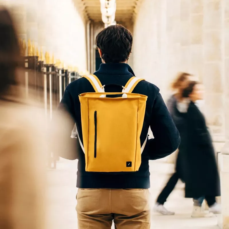 Άνετο Σακίδιο Πλάτης Native Union W.F.A Backpack Κίτρινο 100% ανακυκλωμένο PET