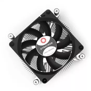 Ψύκτρα CPU Dynatron Z60 για LGA1851 LGA1700, περίβλημα αλουμινίου, ανεμιστήρας 80 mm