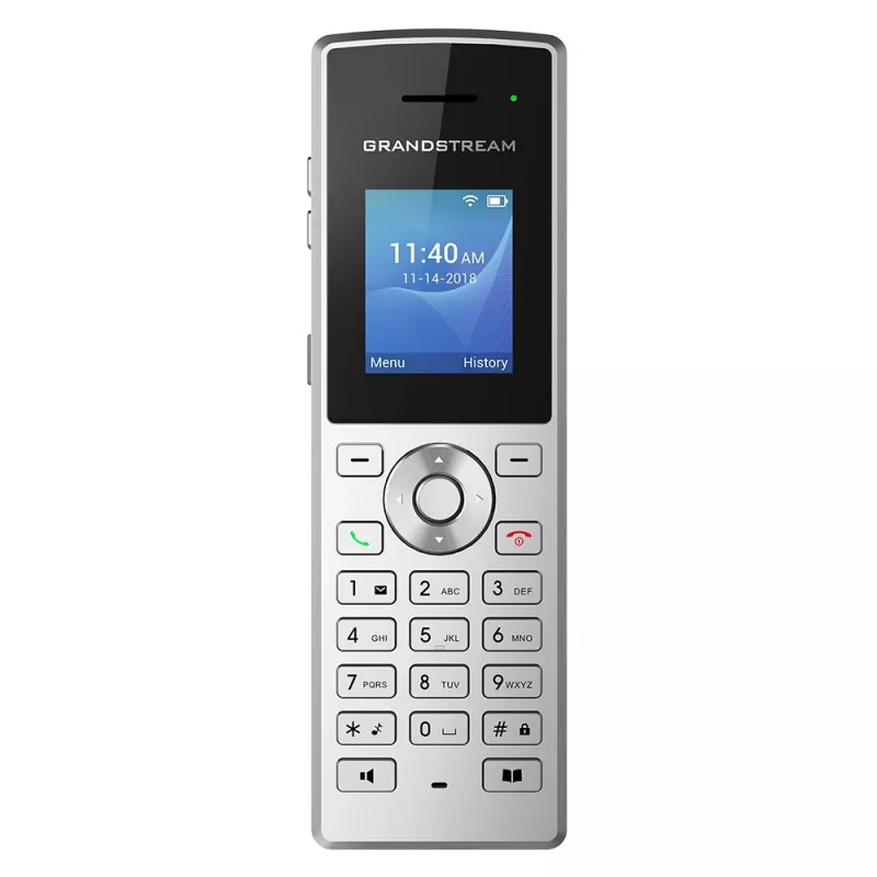Grandstream Networks WP810 IP τηλέφωνο μαύρο. Μεταλλικό 2 γραμμές TFT Wi-Fi