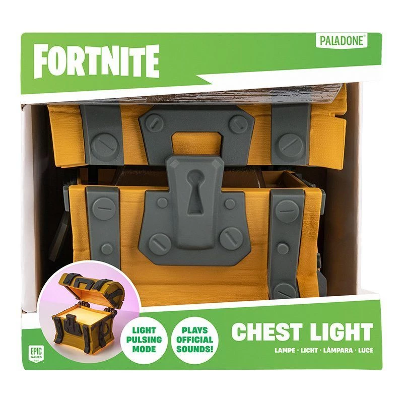 Επιτραπέζιο φωτιστικό Paladone Fortnite Chest Light – θεματική LED λάμπα