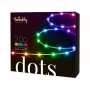 LED-γιρλάντα Twinkly TWD200STP-TEU πολύχρωμη εσωτερική λωρίδα, απόσταση 5 cm, IP20, διαφανές καλώδιο