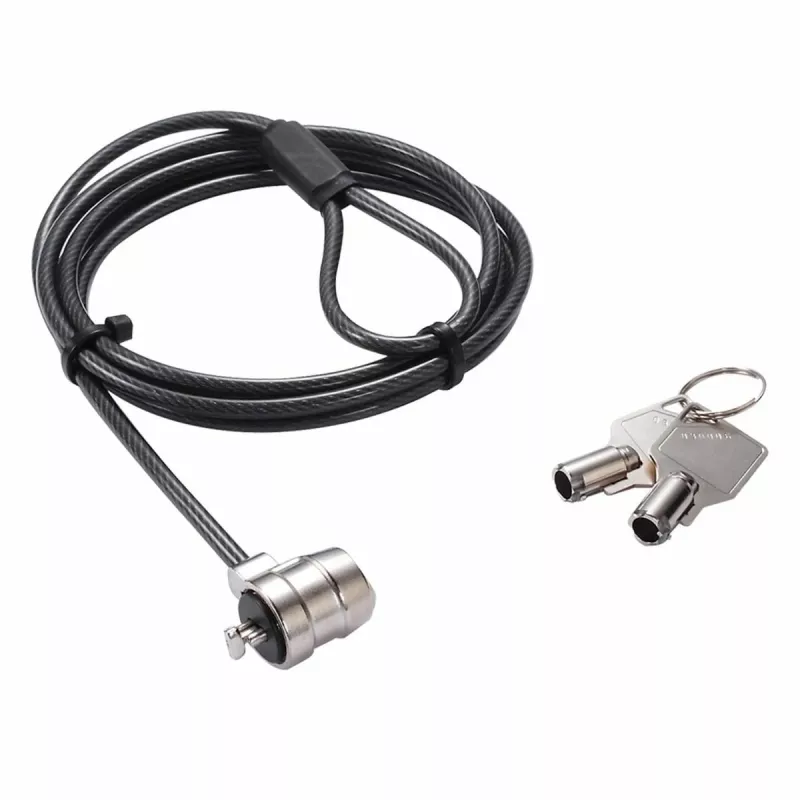 Dicota Καλώδιο ασφαλείας T-Lock Base, με κλειδί, υποδοχή 3x7mm