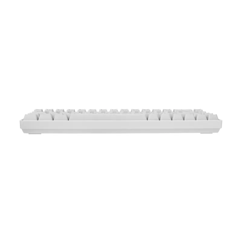 Πληκτρολόγιο White Shark RONIN λευκό USB QWERTY 68 πλήκτρα LED