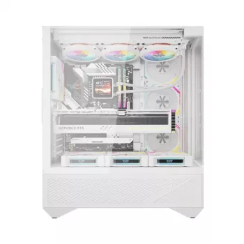 Κουτί υπολογιστή Darkflash DY460 ATX λευκό