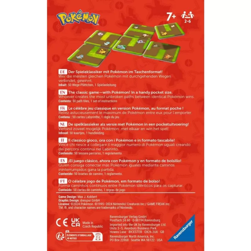 Pokémon Labyrinth Connect, επιτραπέζιο παιχνίδι