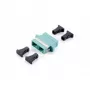 Equip Ζεύκτης Οπτικών Ινών SC, OM3 Multimode Duplex, SC, Τιρκουάζ, Multimode, 34,7 mm, 9,4 mm, 33 mm