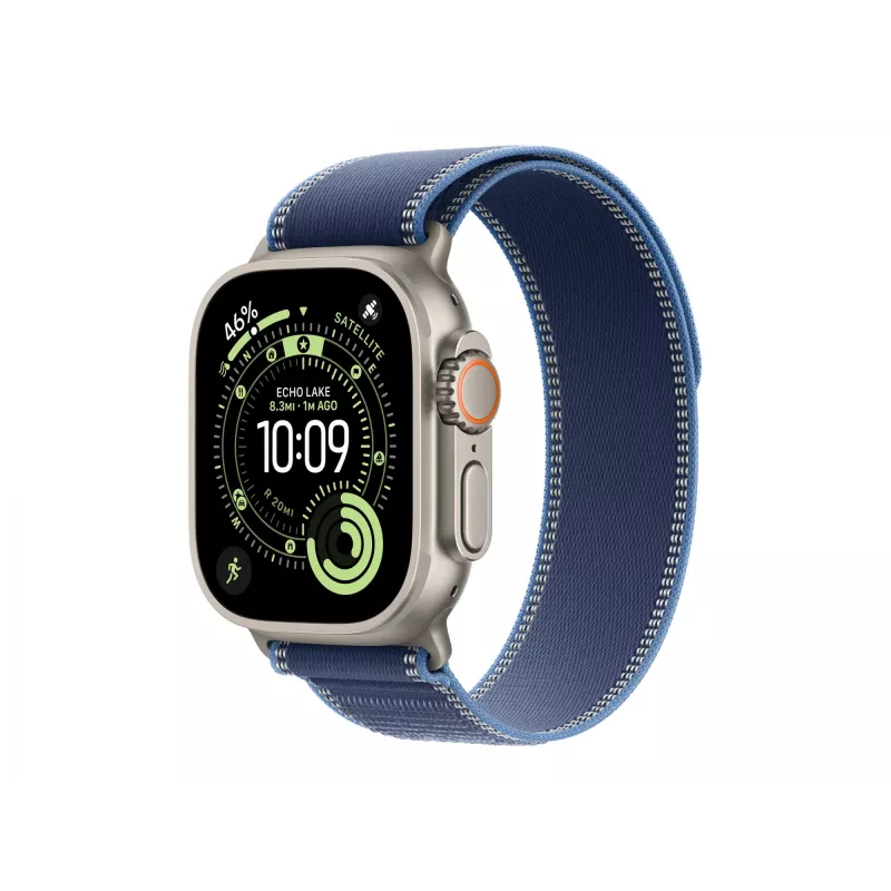 Λουράκι Apple MFT74ZM/A smartwatch μπλε τιτάνιο πολυεστέρας spandex νάιλον