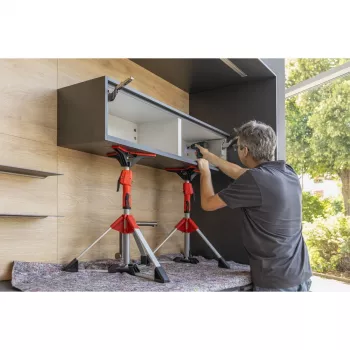 Στήριξη οροφής και τοποθέτησης Bessey STE90 ρυθμιζόμενη 575–910 mm με μοχλό άντλησης