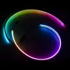 SilverStone LS04, λωρίδα LED ARGB, συσκευασία 2 τεμ. - λευκό
