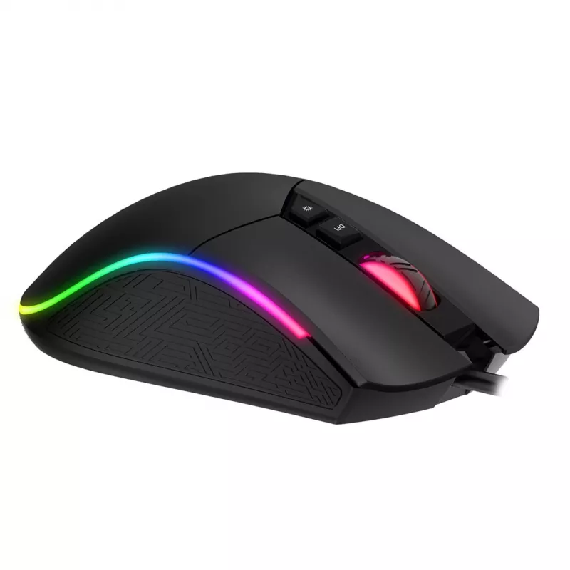 Havit MS1001S - Οπτικό ποντίκι Gaming για δεξιόχειρες, USB Type A, Μαύρο-Γκρι