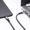 Καλώδιο Akyga AK-USB-34 USB-C σε USB-C Thunderbolt-3, 40 Gbit/s, 100 W, 1,5 m, μαύρο