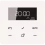 JUNG CD1750DWW Χρονοδιακόπτης Standard με οθόνη, πρόσοψη από κρύσταλλο