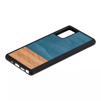 Θήκη smartphone man and wood Galaxy Note 20 Denim μαύρο – προστατευτική θήκη σε στυλ Denim