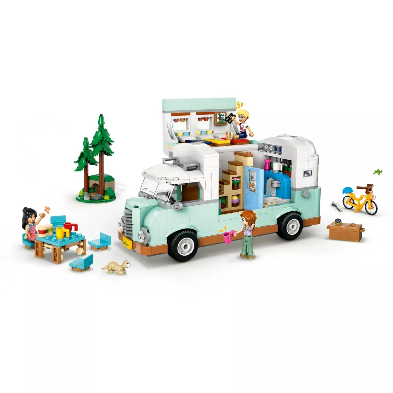 LEGO Motor Home Set 42663 — LEGO Friends τροχόσπιτο, 778 τεμ., 3 μίνι κούκλες, από 7 ετών