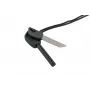 Wildo Fire-Flash Pro Large σπινθήρας ανάφλεξης έκτακτης ανάγκης, φερροδημήτριο, 76,2 mm, 29 g, μαύρο