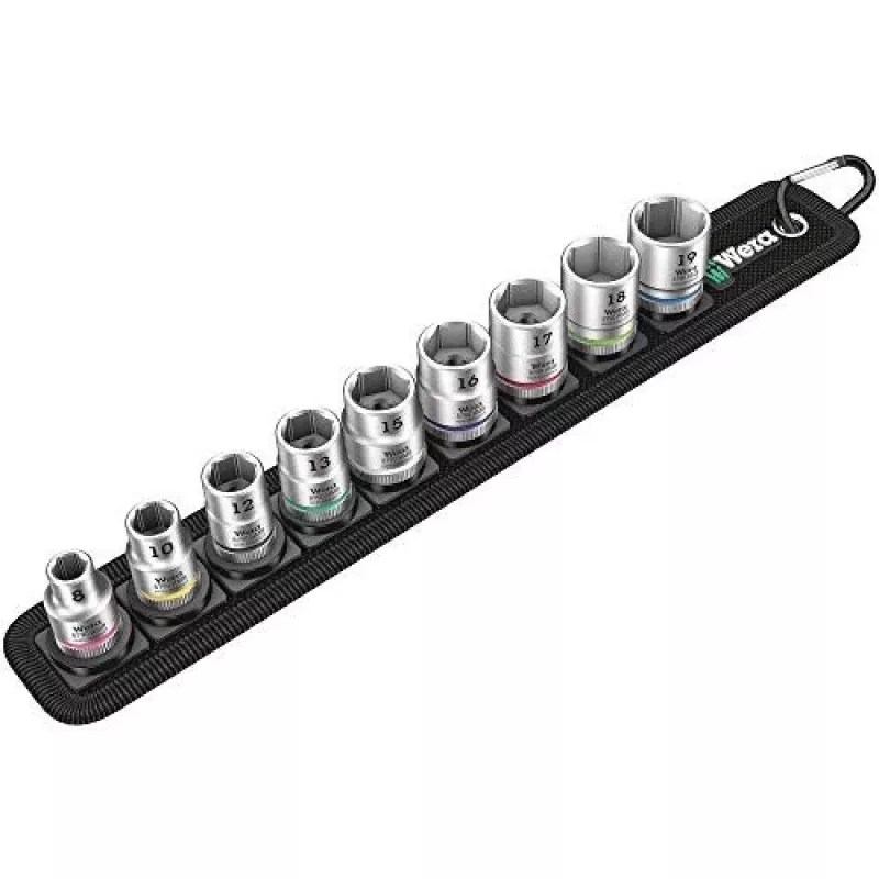 Σετ καρυδάκια Wera Belt B 4 3/8 ιντσών Μετρικό