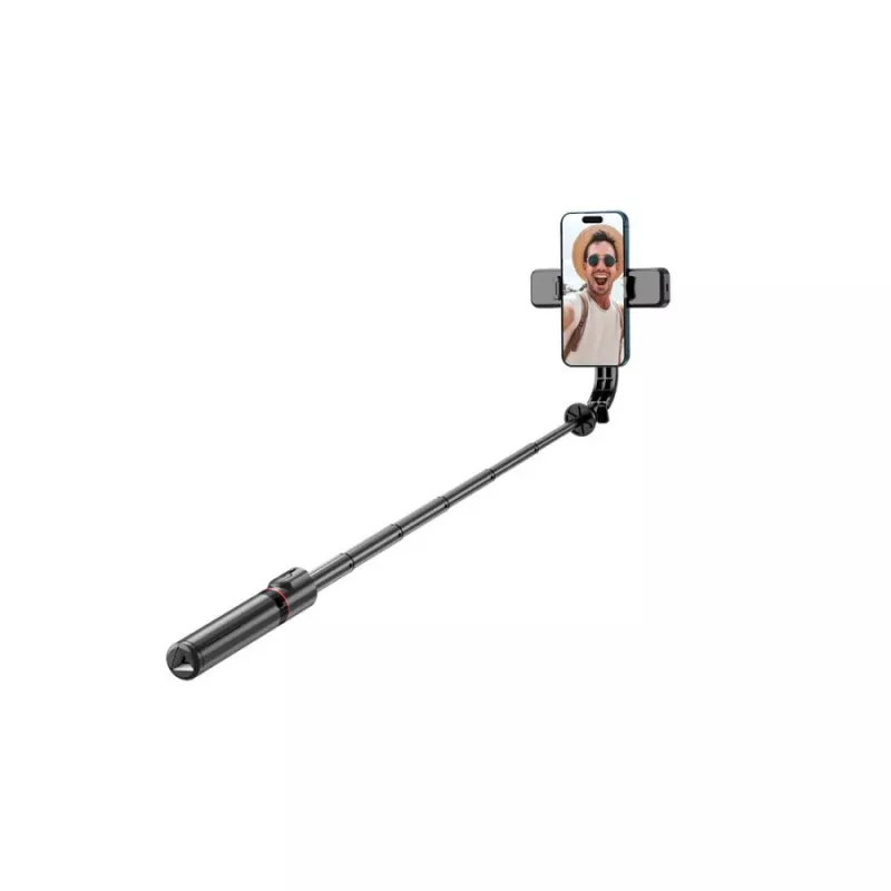 Tech-Protect L05S Selfie Stick βάση LED λάμπα τηλεχειριστήριο Bluetooth