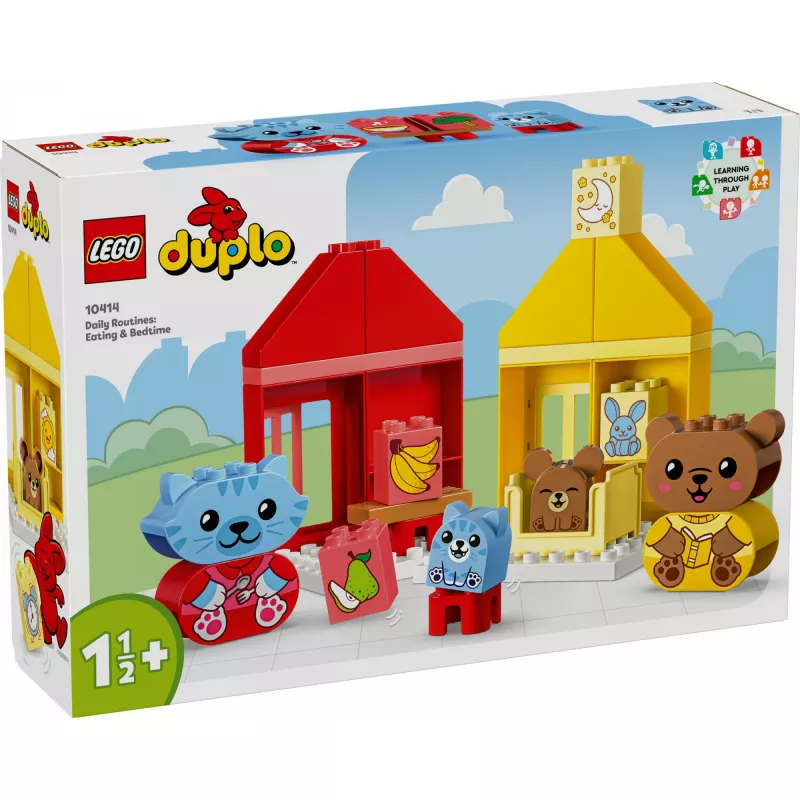 LEGO DUPLO Οι Πρώτες μου Καθημερινές Ρουτίνες: Φαγητό & Ώρα Ύπνου 10414