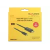 Προσαρμογέας καλωδίου βίντεο DeLOCK 85259 USB Type-C σε HDMI 2m μαύρο