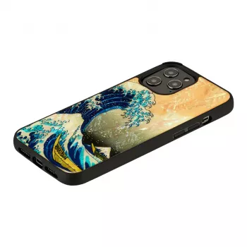 Θήκη προστασίας iKins για Apple iPhone 12 Pro Max με σχέδιο Great Wave
