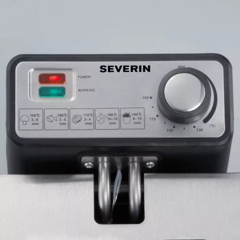 Φριτέζα Severin FR 2431 Single 3 L 2000 W ανοξείδωτο ατσάλι