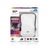 Εξωτερικός HDD Silicon Power Armor A30 1TB USB 3.2 Gen 1, 2,5 ίντσες HDD, λευκό, USB Type-A