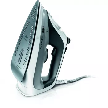 Braun TexStyle 7 Pro SI7149WB σίδερο στεγνού και ατμού πλάκα σιδερώματος EloxalPlus 2900 W Μαύρο, Λευκό