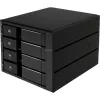 SilverStone SST-FS304-12G εξωτερική θήκη 3,5 ιντσών, 4-Bay – μαύρη