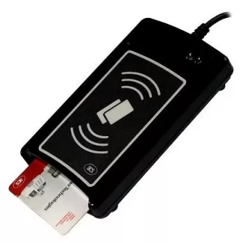 ACS ACR1281U-C1 DualBoost II Αναγνώστης 스마트 καρτών USB USB 1.1 μαύρο (ACR1281U-C1ACSA)