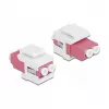 Μονάδα Keystone LC Duplex υποδοχή θηλυκή σε LC Duplex υποδοχή θηλυκή DeLOCK 86818