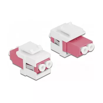 Μονάδα Keystone LC Duplex υποδοχή θηλυκή σε LC Duplex υποδοχή θηλυκή DeLOCK 86818