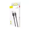 Baseus Cafule Καλώδιο Micro-USB 2.4A 1m (γκρι/μαύρο)