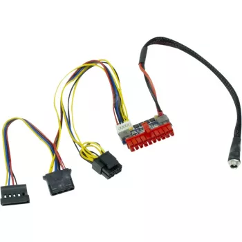 Inter-Tech 88882193 - ATX (20 ακίδων) - SATA 15 ακίδων + Molex (4 ακίδων) - ευθύ - ευθύ - πολύχρωμο - 35 mm (88882193)