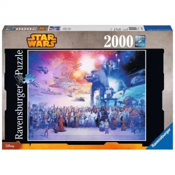 Παζλ TMTOYS Ravensburger Star Wars Episode I–VI Saga, 2000 τεμάχια, 980 mm πλάτος