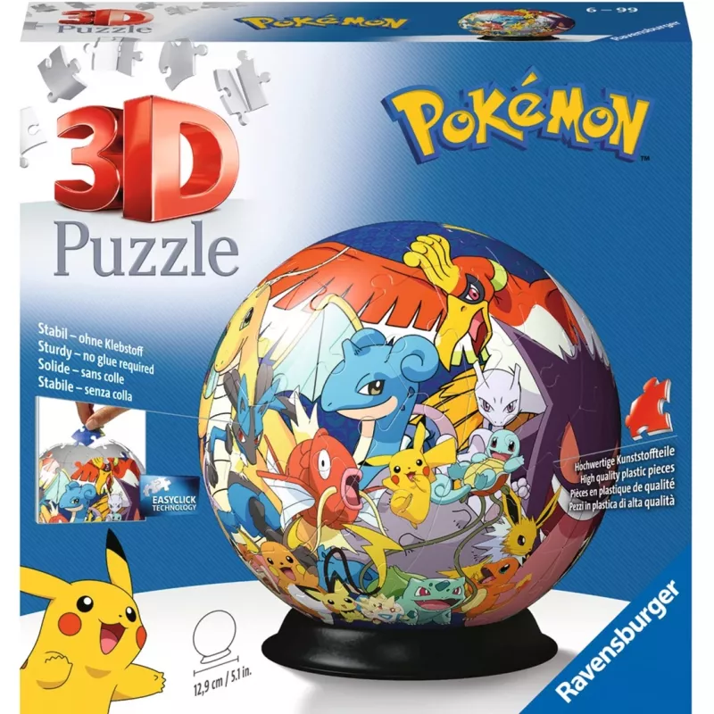 Ravensburger Pokémon 3D Παζλ 72 τεμ. Κινούμενα σχέδια