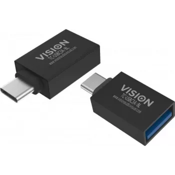 Προσαρμογέας USB-C σε USB-3.0-A Vision TC-USBC3A/BL