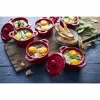 Staub Mini Cocotte Στρογγυλή, 4 τεμ. - 200 ml, Κόκκινο
