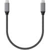 Καλώδιο USB Satechi ST-U4C25M USB4 Gen 3x2 0,25 m μαύρο γκρι
