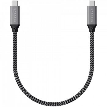Καλώδιο USB Satechi ST-U4C25M USB4 Gen 3x2 0,25 m μαύρο γκρι