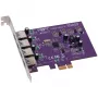 Sonnet Allegro κάρτα USB3.0 PCIe (4 θύρες Macintosh/Windows) (USB3-4PM-E)