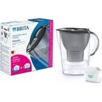 Κανάτα φίλτρου νερού BRITA Marella Graphite με 1 φυσίγγιο ALL-in-1 και 1 φυσίγγιο Extra Lime