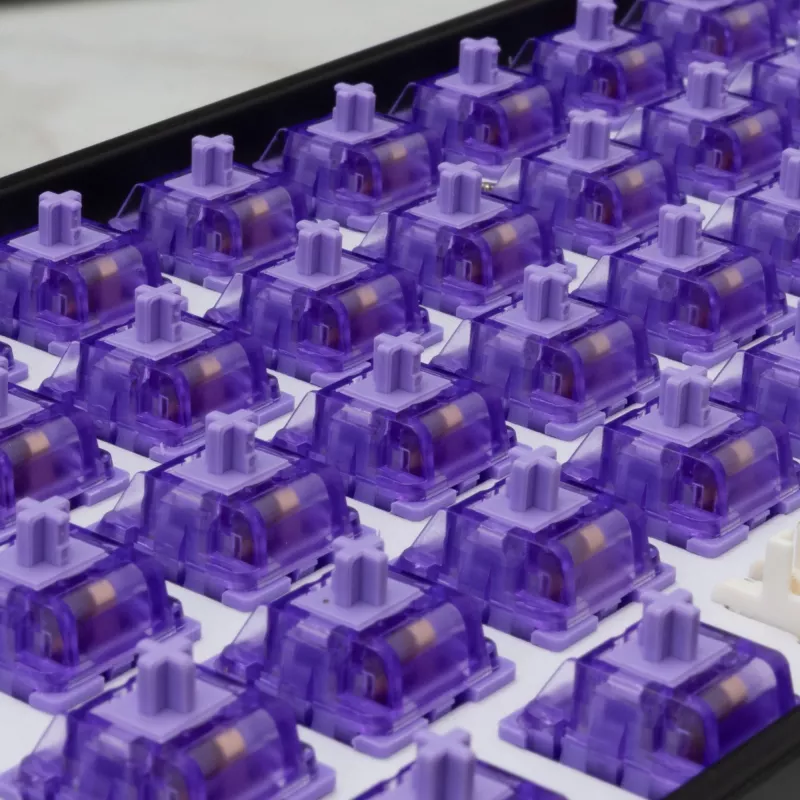 White Shark Purplepulse Mechanical Switches 65 τεμ.