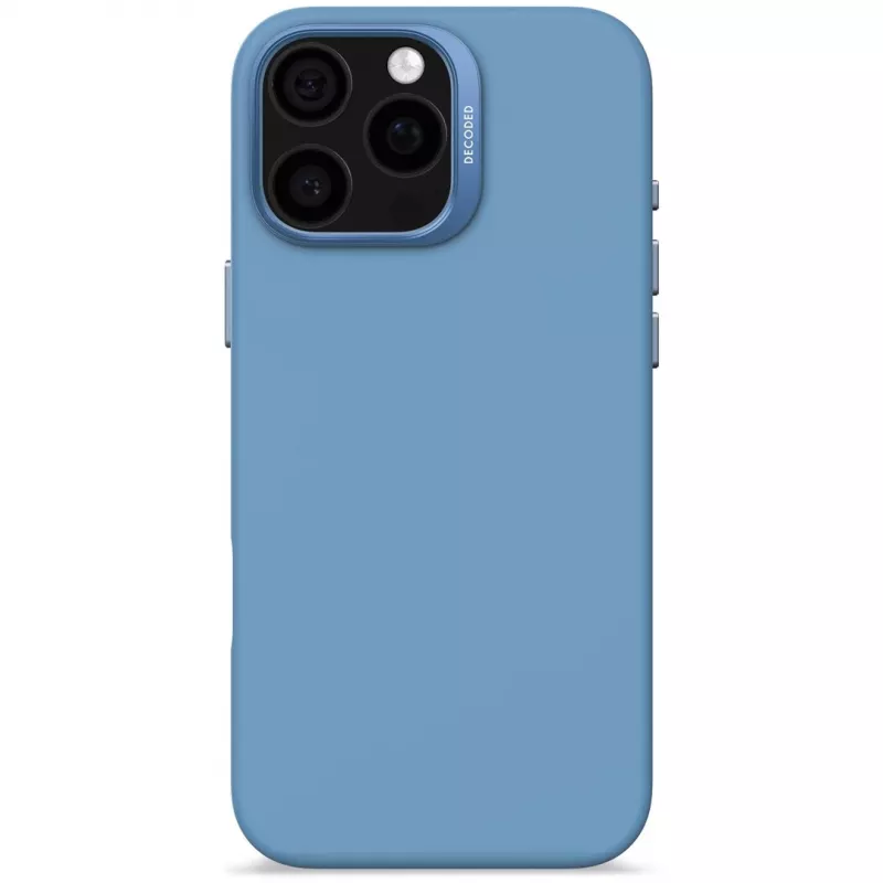 Decoded D25IPO16PMBCS9AE AntiMicrobial πίσω κάλυμμα σιλικόνης για iPhone 16 Pro Max, γαλάζιο