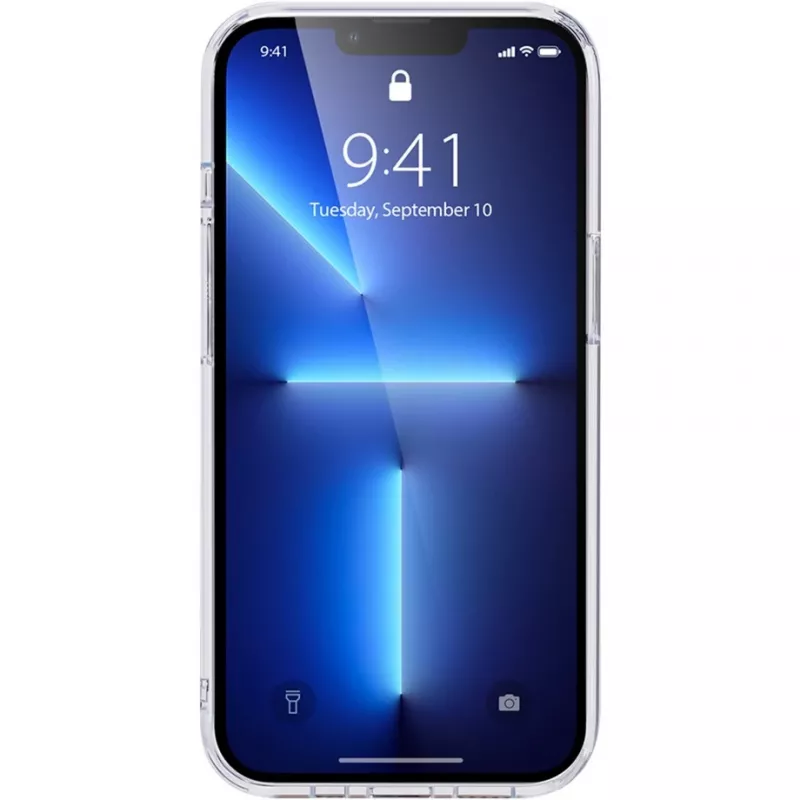 Nevox StyleShell SHOCKFlex 2377 θήκη για iPhone 16 Pro Max, TPU/πολυανθρακικό, διάφανη